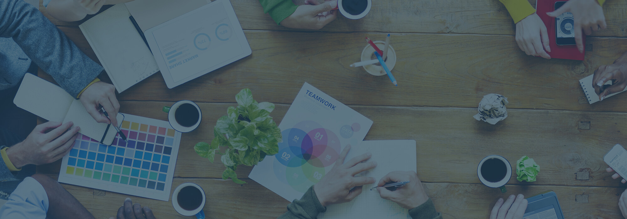 Creative business meeting